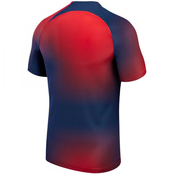 Футболка Paris Saint-Germain Nike 2023/24 Academy Pro Pre-Match - Navy