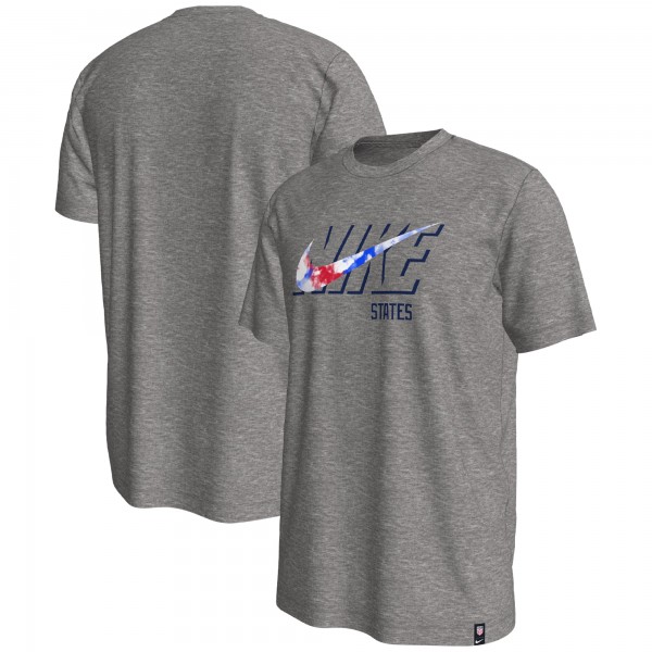 Футболка USMNT Nike Swoosh - Heather Gray