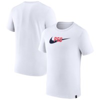 Футболка Paris Saint-Germain Nike Swoosh - White