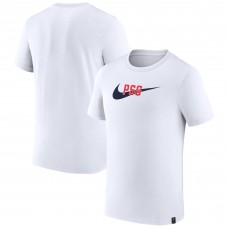 Футболка Paris Saint-Germain Nike Swoosh - White