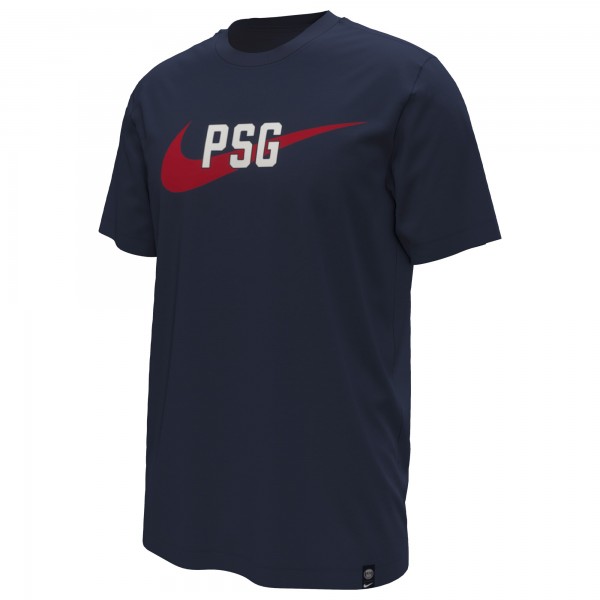 Футболка Paris Saint-Germain Nike Swoosh - Navy