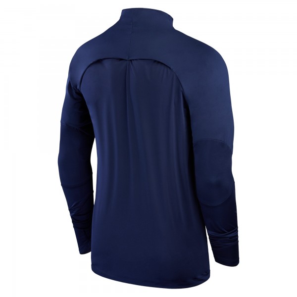Кофта на короткой молнии Paris Saint-Germain Nike 2023/24 Strike Drill Raglan - Navy