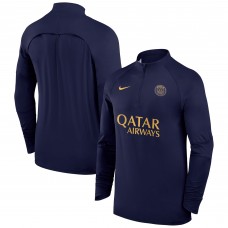 Кофта на короткой молнии Paris Saint-Germain Nike Strike Drill Raglan - Navy