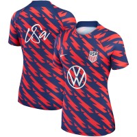 USMNT Nike Wo2023 Strike Drill Pre-Match Top - Red