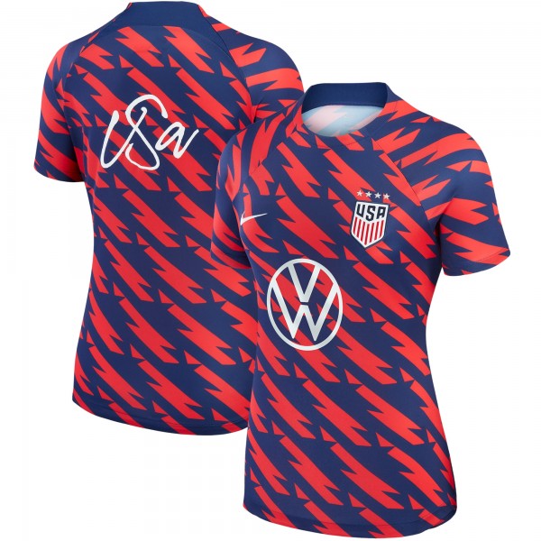 USWNT Nike Wo2023 Strike Drill Pre-Match Top - Navy