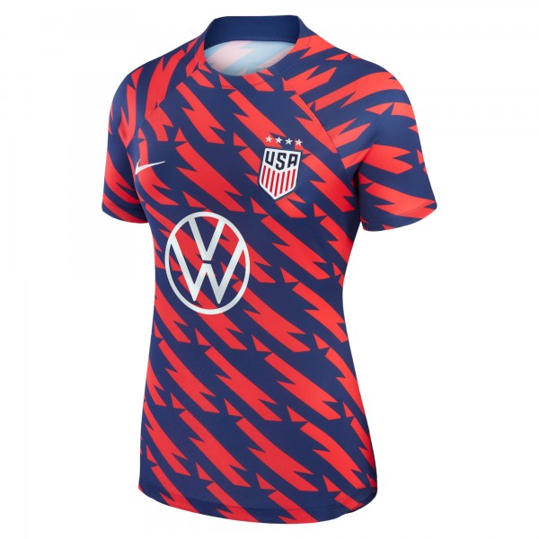 USWNT Nike Wo2023 Strike Drill Pre-Match Top - Navy