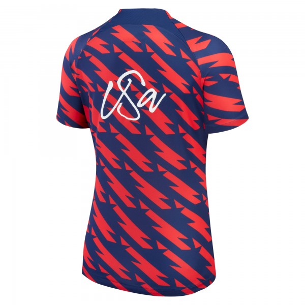 USWNT Nike Wo2023 Strike Drill Pre-Match Top - Navy