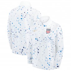 USWNT Nike WoTeam Anthem Performance Full-Zip Jacket - White