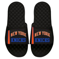 Шлепки New York Knicks ISlide 2022/23 City Edition Collage - Black
