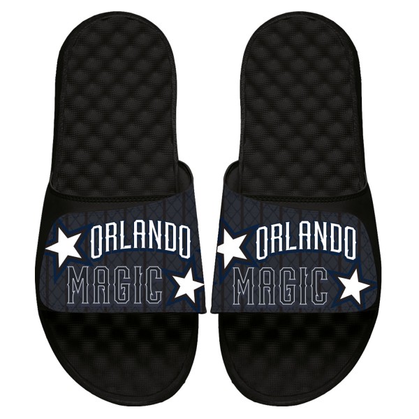 Шлепки Orlando Magic ISlide Youth 2022/23 City Edition Collage - Black