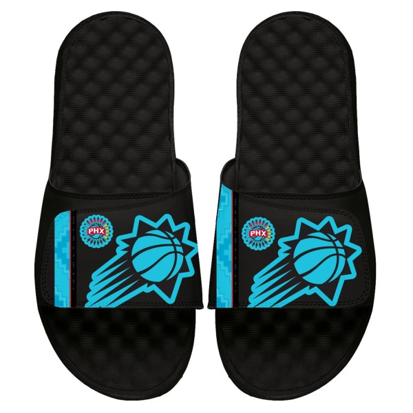 Шлепки Phoenix Suns ISlide Youth 2022/23 City Edition Collage - Black