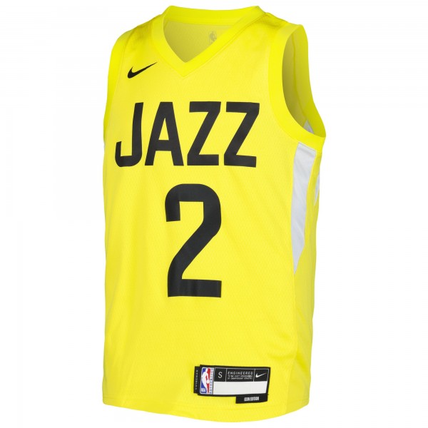 Игровая форма  Collin Sexton Utah Jazz Nike Youth 2021/22 Swingman - Icon Edition - Yellow