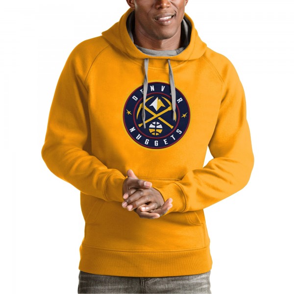 Толстовка Denver Nuggets Antigua Team Logo Victory - Gold