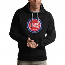 Толстовка Detroit Pistons Antigua Team Logo Victory - Black
