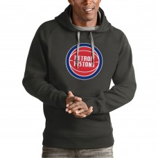 Толстовка Detroit Pistons Antigua Team Logo Victory - Charcoal