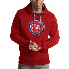 Толстовка Detroit Pistons Antigua Team Logo Victory - Red
