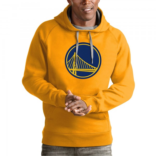 Толстовка Golden State Warriors Antigua Team Logo Victory - Gold