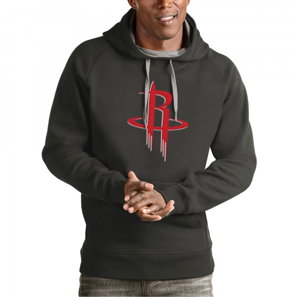 Толстовка Houston Rockets Antigua Team Logo Victory - Charcoal