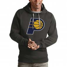 Толстовка Indiana Pacers Antigua Team Logo Victory - Charcoal