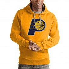 Толстовка Indiana Pacers Antigua Team Logo Victory - Gold