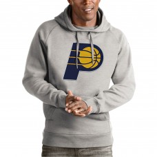 Толстовка Indiana Pacers Antigua Team Logo Victory - Heather Gray