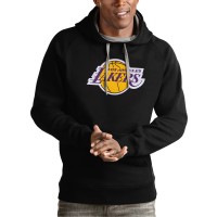 Толстовка Los Angeles Lakers Antigua Black Team Logo Victory