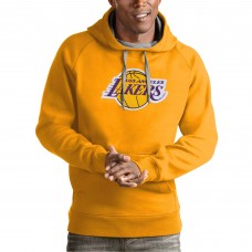 Толстовка Los Angeles Lakers Antigua Team Logo Victory - Gold
