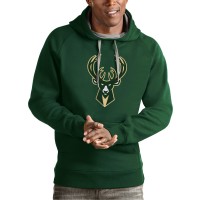 Толстовка Milwaukee Bucks Antigua Team Logo Victory - Green