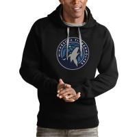 Толстовка Minnesota Timberwolves Antigua Team Logo Victory - Black