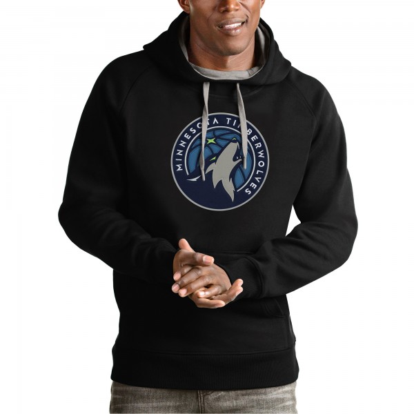 Толстовка Minnesota Timberwolves Antigua Team Logo Victory - Black