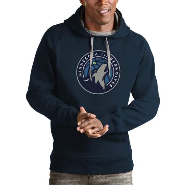 Толстовка Minnesota Timberwolves Antigua Team Logo Victory - Navy