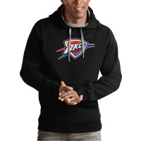 Толстовка Oklahoma City Thunder Antigua Team Logo Victory - Black