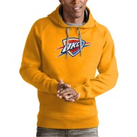 Толстовка Oklahoma City Thunder Antigua Team Logo Victory - Gold
