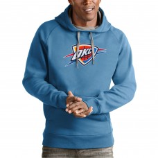 Толстовка Oklahoma City Thunder Antigua Team Logo Victory - Light Blue