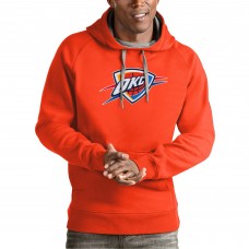 Толстовка Oklahoma City Thunder Antigua Team Logo Victory - Orange