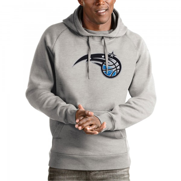 Толстовка Orlando Magic Antigua Team Logo Victory - Heather Gray