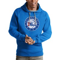 Толстовка Philadelphia 76ers Antigua Team Logo Victory - Blue