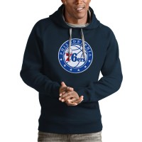 Толстовка Philadelphia 76ers Antigua Team Logo Victory - Navy