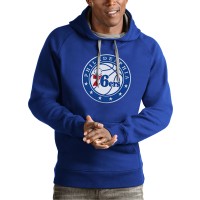 Толстовка Philadelphia 76ers Antigua Team Logo Victory - Royal