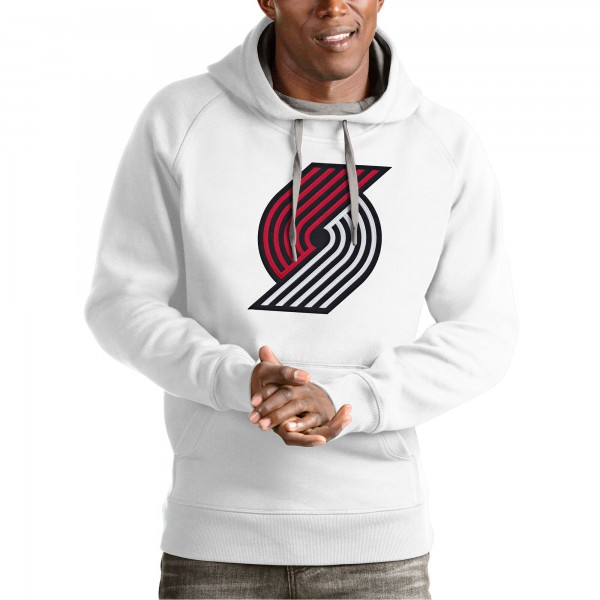 Толстовка Portland Trail Blazers Antigua Team Logo Victory - White