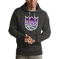 Толстовка Sacramento Kings Antigua Team Logo Victory - Charcoal