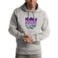 Толстовка Sacramento Kings Antigua Team Logo Victory - Heather Gray