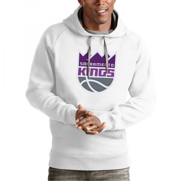 Толстовка Sacramento Kings Antigua Team Logo Victory - White