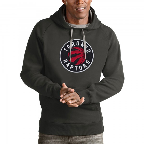 Толстовка Toronto Raptors Antigua Team Logo Victory - Charcoal