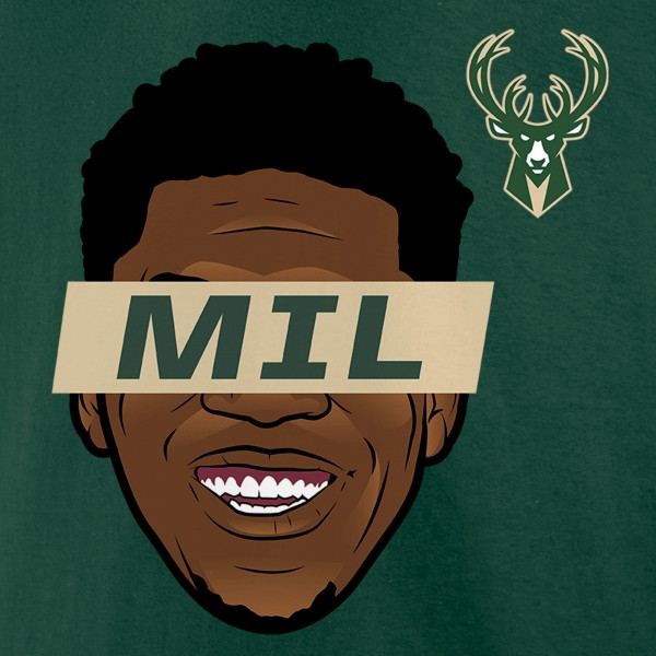 Футболка Giannis Antetokounmpo Milwaukee Bucks Know The Game - Green