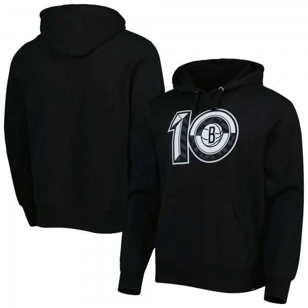 Толстовка Brooklyn Nets 47 10th Anniversary Headline - Black