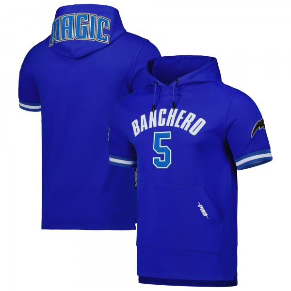 Именная футболка с капюшоном Paolo Banchero Orlando Magic Pro Standard - Royal