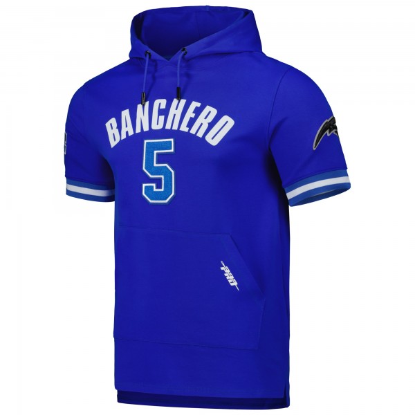 Именная футболка с капюшоном Paolo Banchero Orlando Magic Pro Standard - Royal