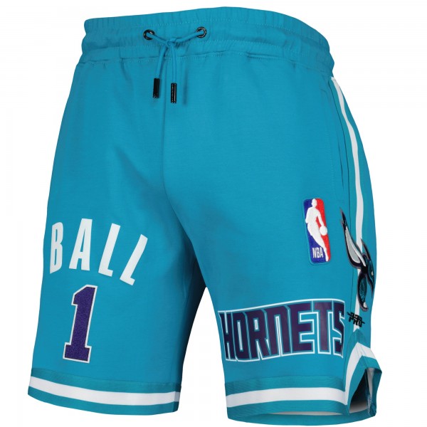 Шорты LaMelo Ball Charlotte Hornets Pro Standard Player Replica - Teal