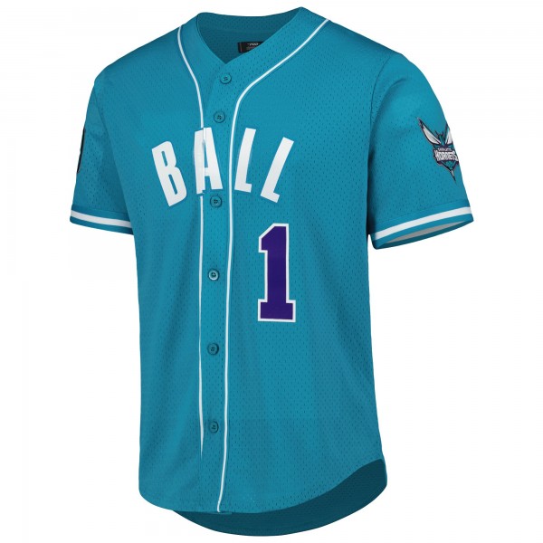 Рубашка с коротким рукавом LaMelo Ball Charlotte Hornets Pro Standard Capsule Player Baseball - Teal